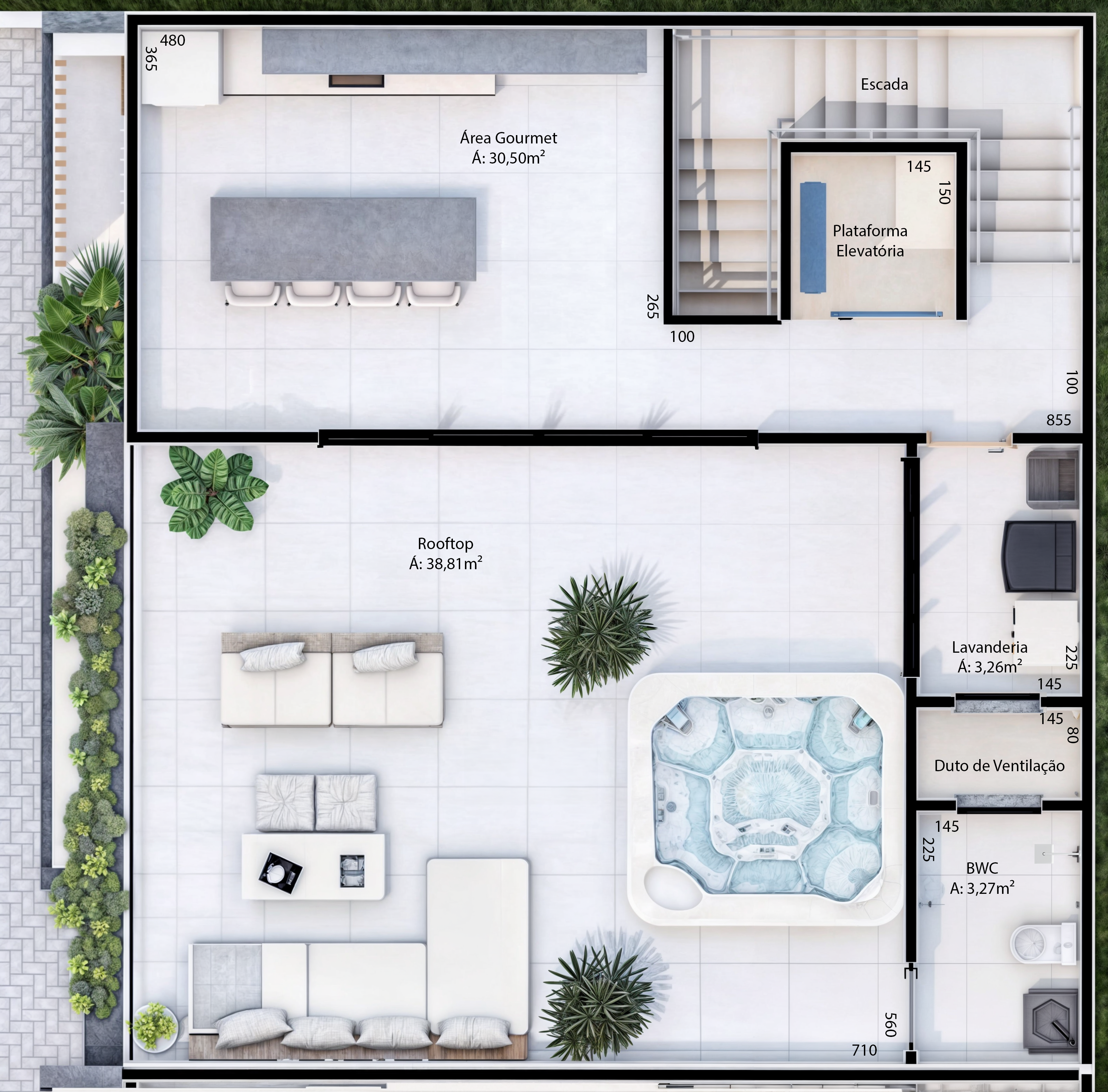 Terceiro Andar Triplex Fortaleza Blumenau