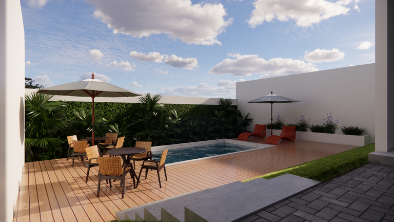 Piscina Triplex Fortaleza Blumenau