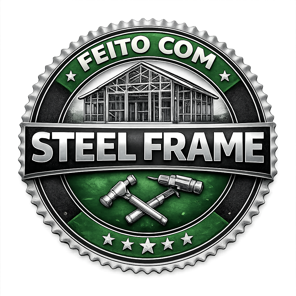 Selo Feito com Steel Frame