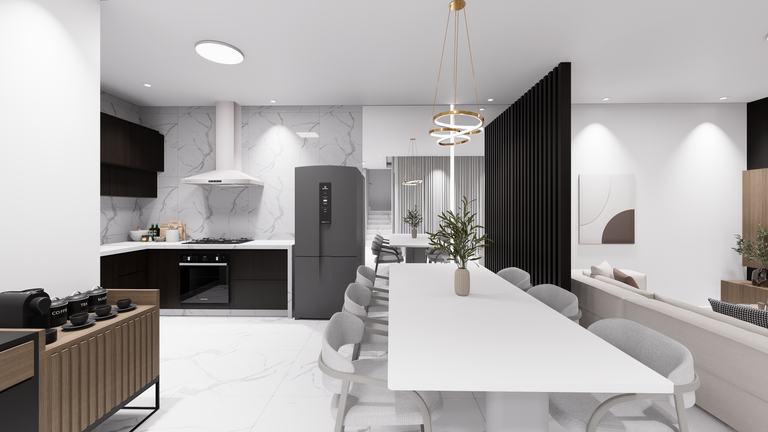 Cozinha Integrada Triplex Fortaleza Blumenau
