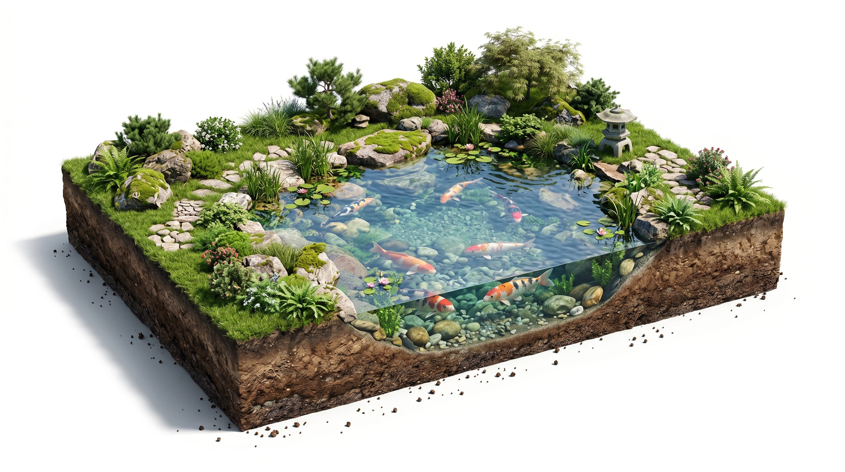 Lago Ornamental Peixe SC
